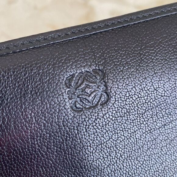 Loewe Anagram Padlock Zip Around Calfskin Long Wallet - Picture 3 of 16